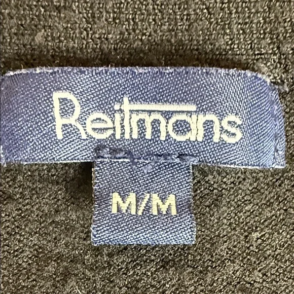 Reitmans Black 3/4 Sleeve V-Neck Cardigan - Picture 10 of 11